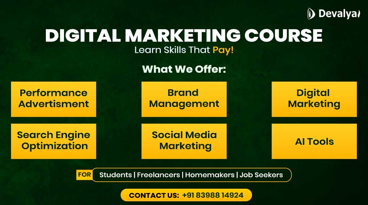 best digital marketing course in india 1 devalya