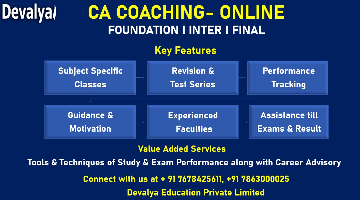 ca coaching services in india